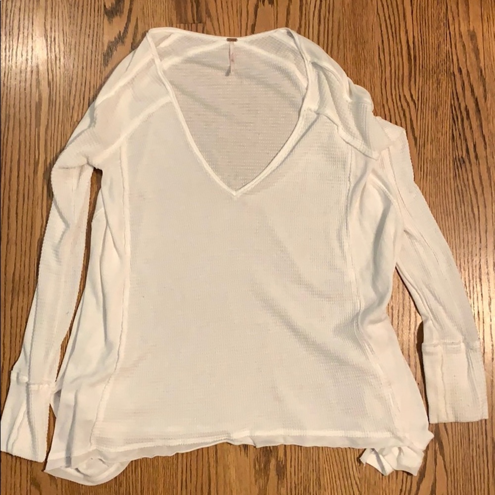 Super long flowy free people top